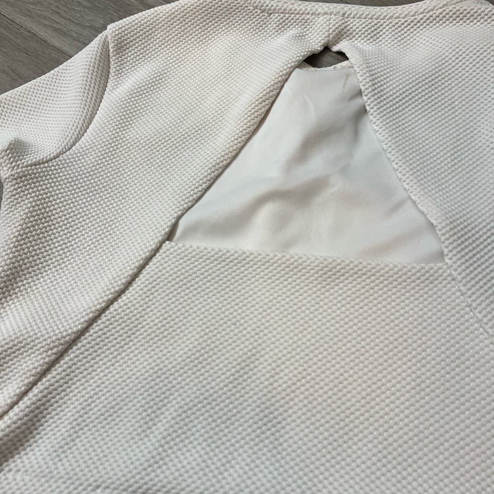 H&M Off White Crop Top Size 6 - Picture 11 of 11